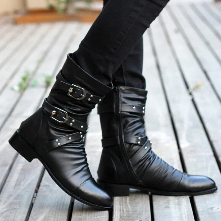 Drune | Stiefel Aus Weinlese Leder