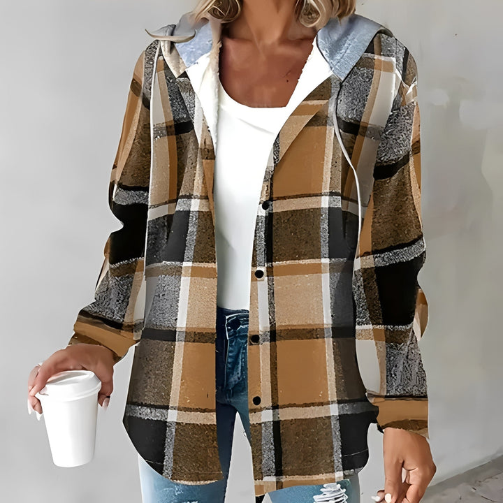 Drune | Bequeme, warme Damen-Hoodie-Jacke