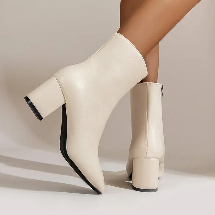 Drune | Bequeme Damen Stiefeletten mit Absatz