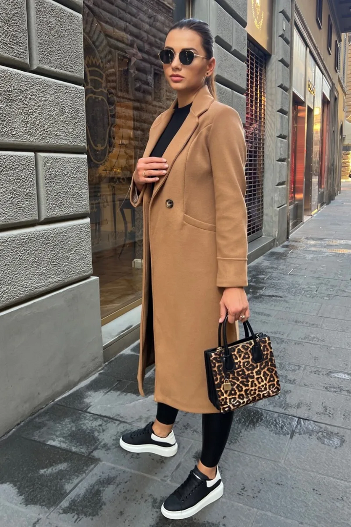 Drune | Klassischer Langer Trenchcoat mit