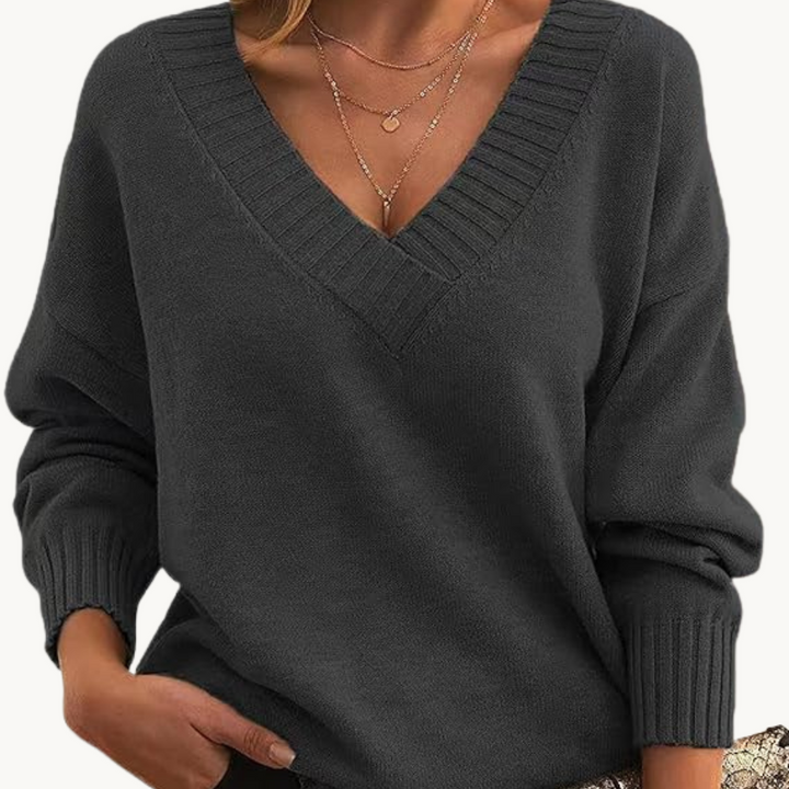 Drune | |Pullover mit V-Ausschnitt für Frauen