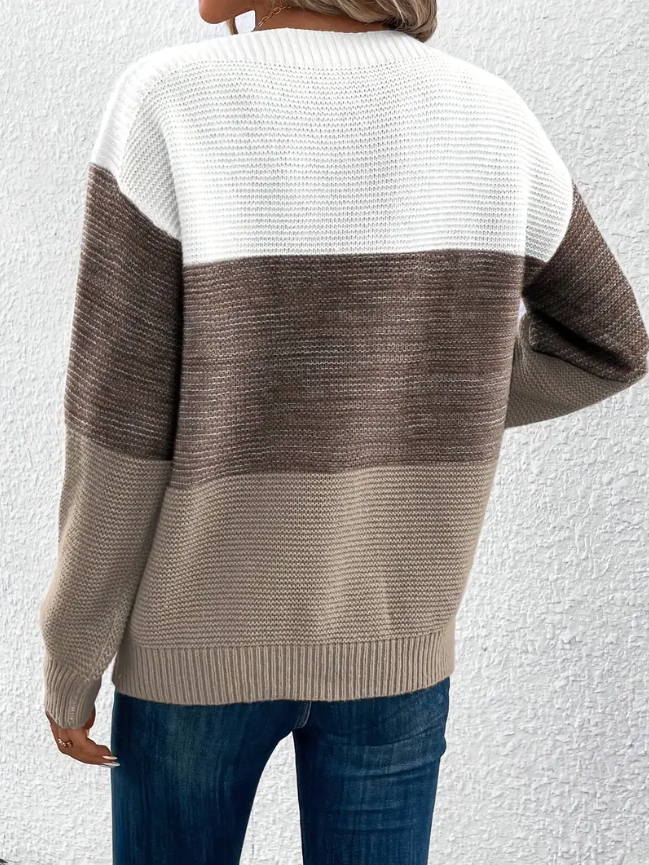 Drune | Eleganter Langarm Pullover mit Fallenden Schultern