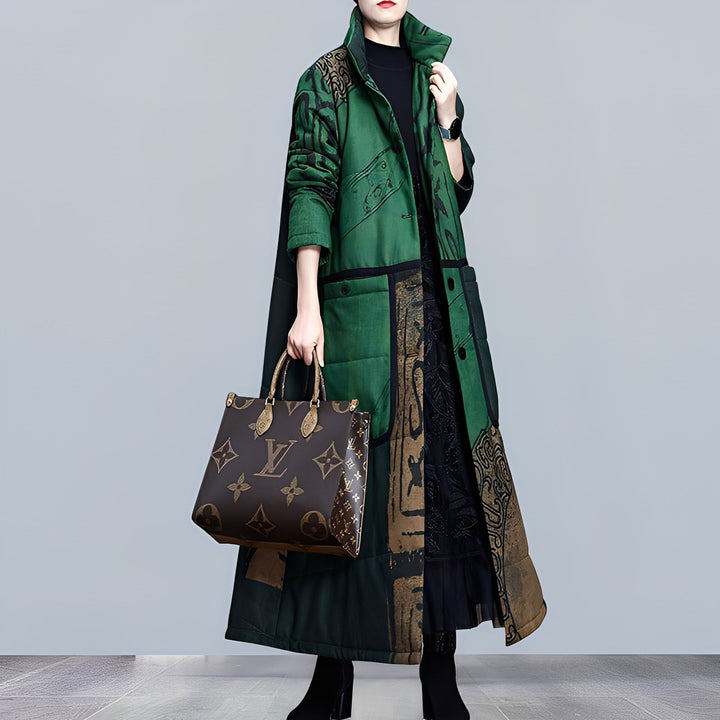 Drune | Lässige Parka-Jacke mit Stehkragen für Damen