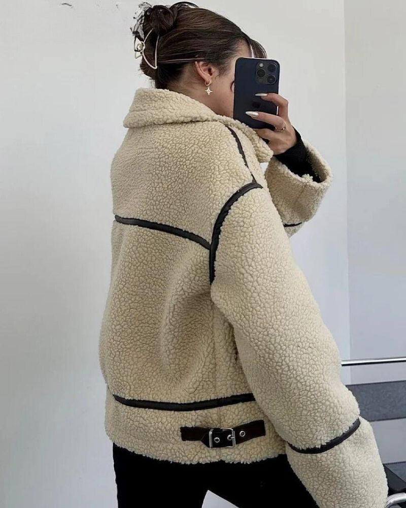 Drune | Stilvolle Teddy Jacke