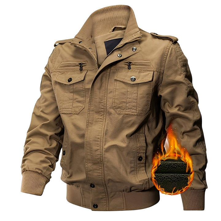 Drune | Stylische Fleecejacke mit Taschen für Männer