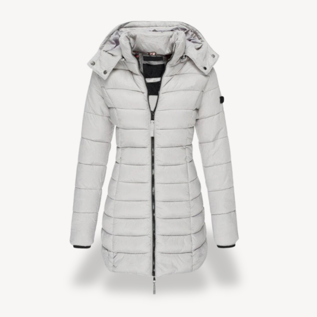 Drune | Damen Pufferjacke mit Kapuze