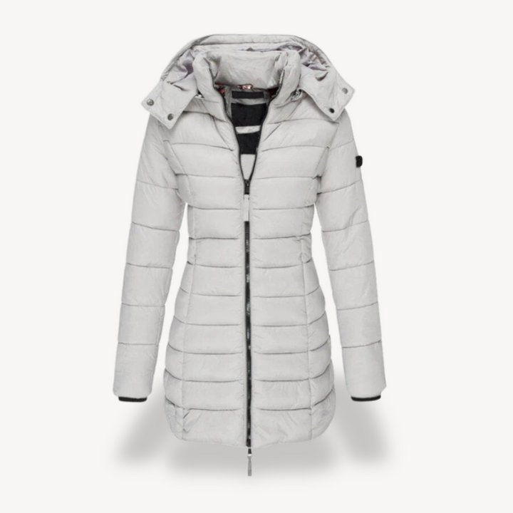 Drune | Damen Pufferjacke mit Kapuze