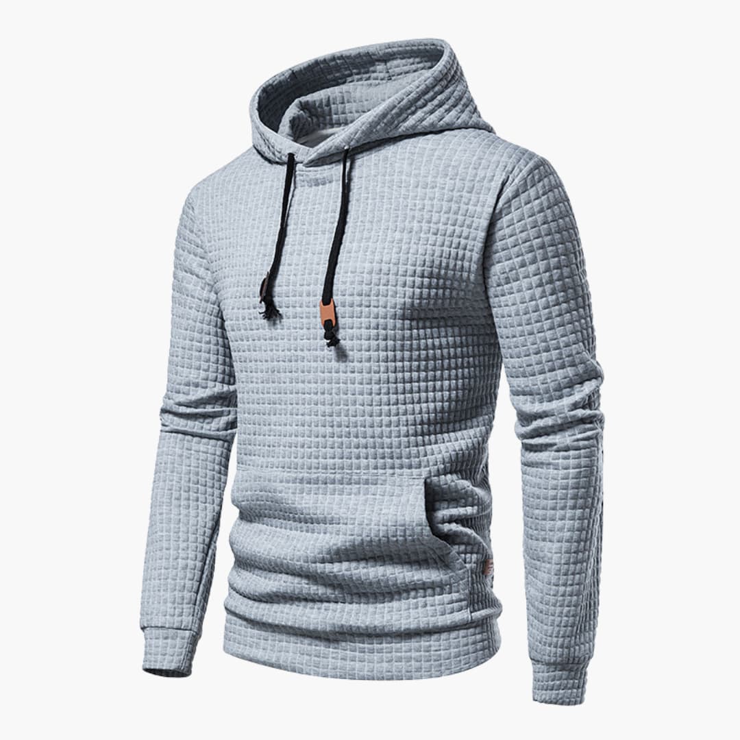 Drune | Kapuzenpullover Kariert - Moderner Freizeit-Hoodie für Alltag und Sport