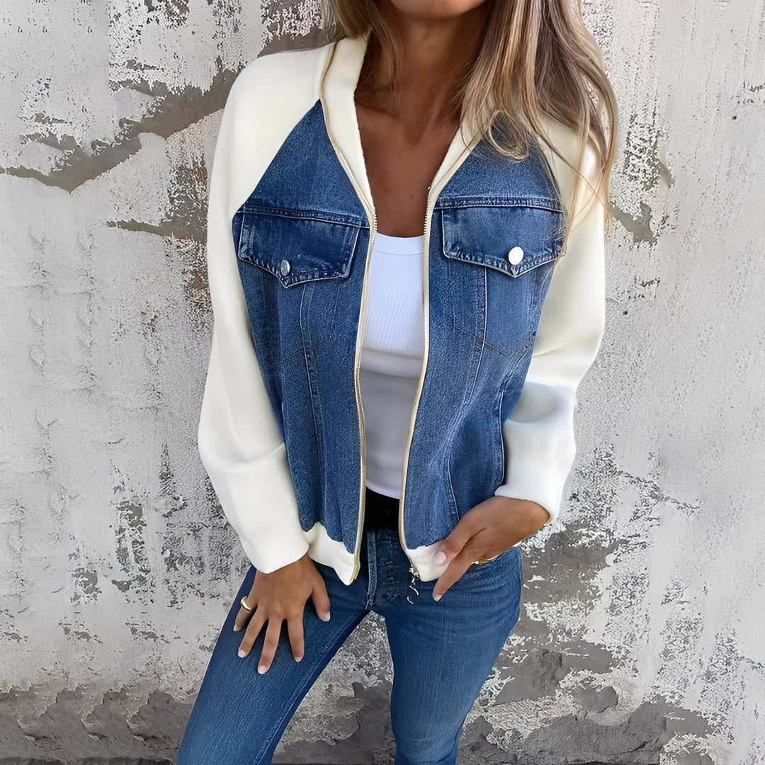 Drune | Modische Damen-Jeansjacke