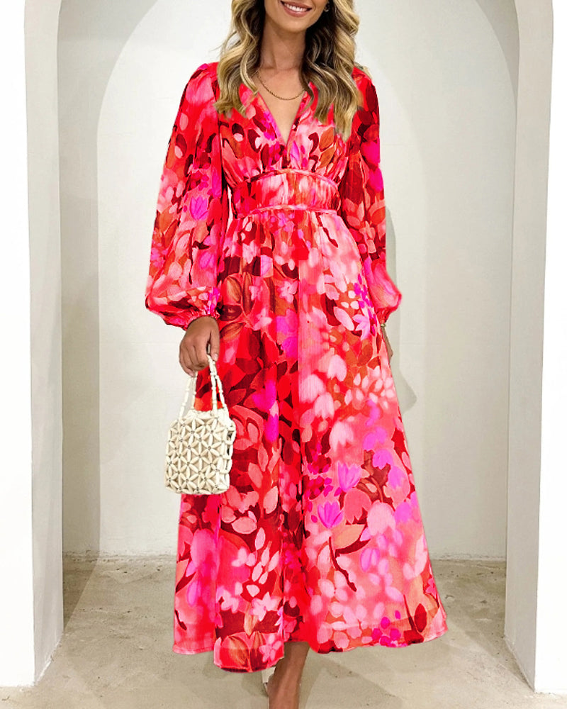 Drune | Elegantes Blumen-Maxi für Damen
