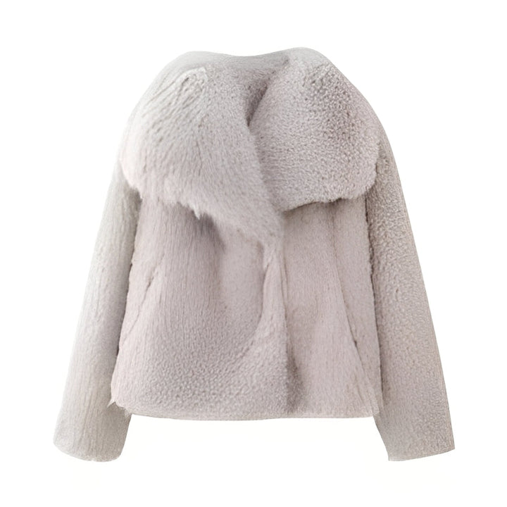 Drune | Eleganter Faux-Fur-Mantel für Frauen