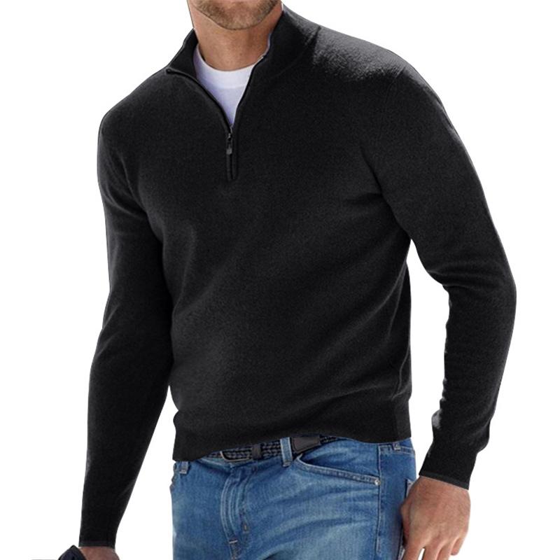 Drune | Premium-Pullover mit Reißverschluss