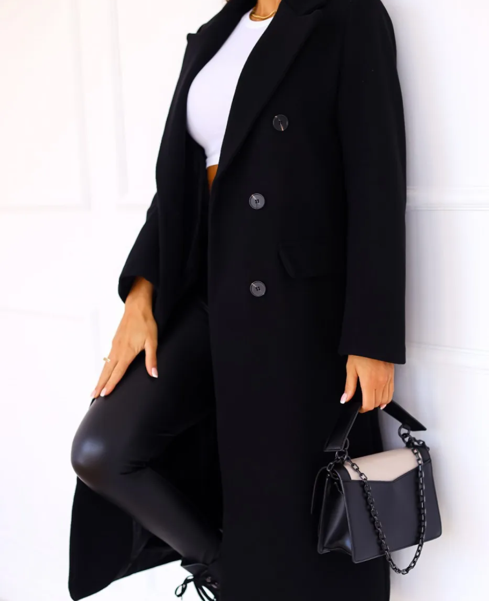 Drune | Lange Elegante Taillierte Trenchcoat Für Damen | Perfekt Für Herbst Und Winter
