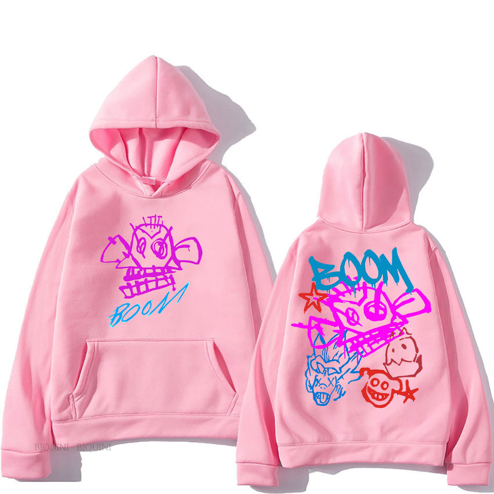 Drune | Arcane Jinx Cartoon Langarm-Hoodie