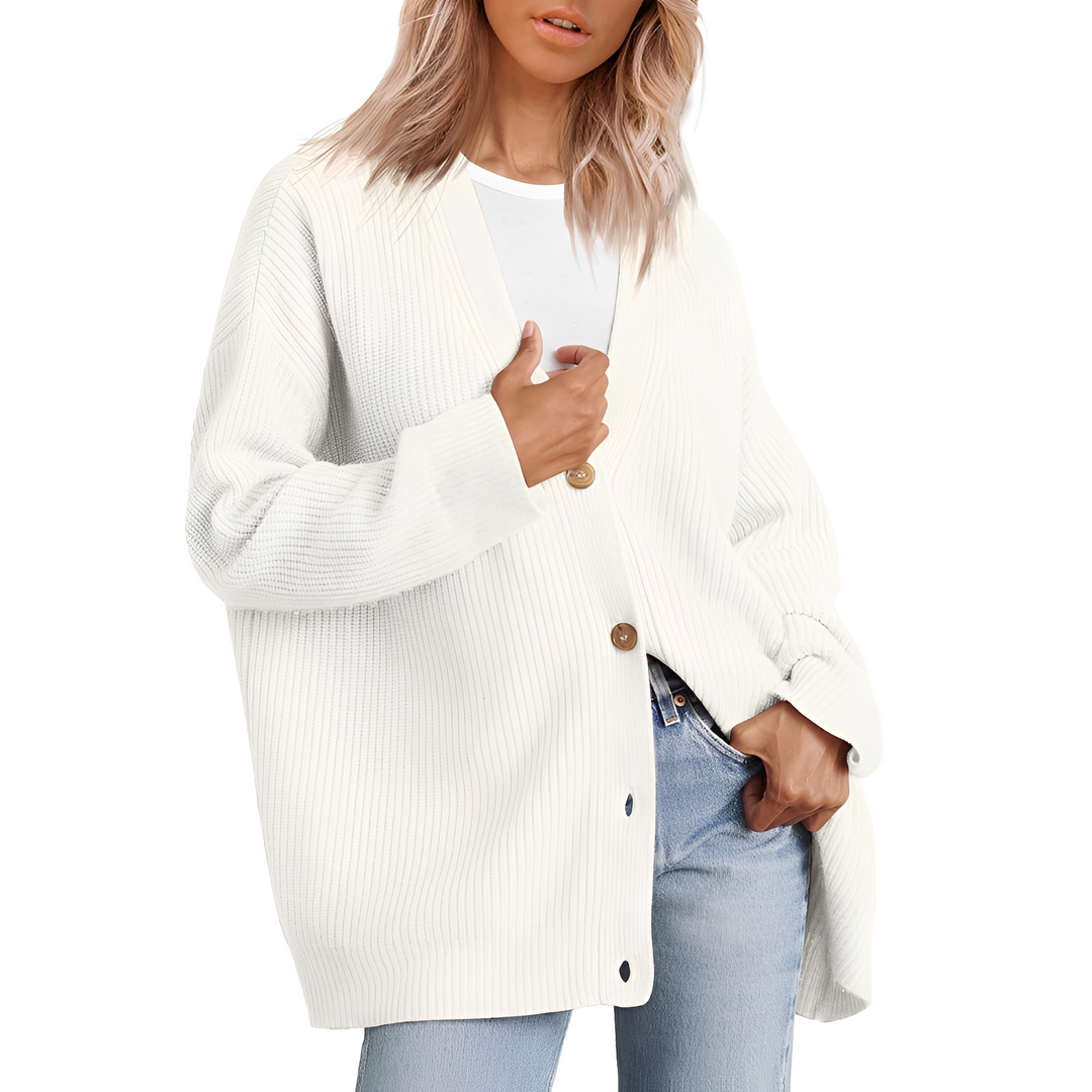 Drune | Lässiger Oversize Cardigan für Frauen