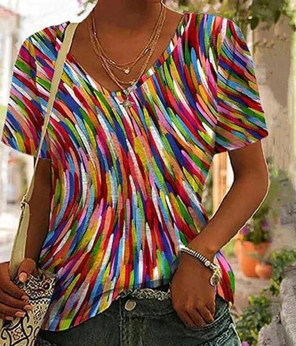Drune | Bunt Freizeit Top