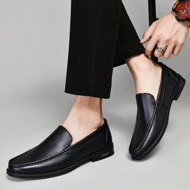 Drune | Leder Loafer Zum Hineinschlüpfen