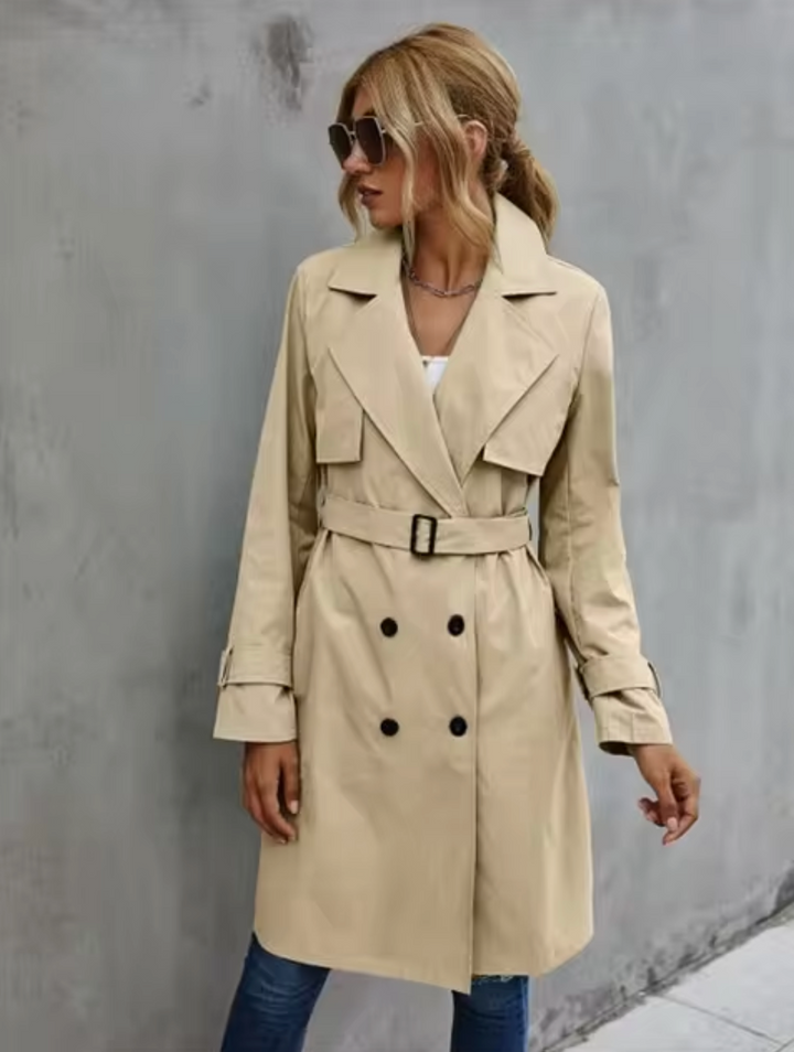 Drune | Lässiger langer Trenchcoat - Stilvoll & Warm