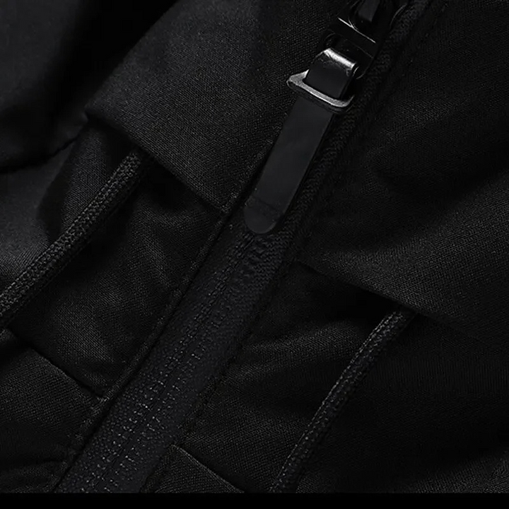 Drune | Herren Kapuzen-Puffjacke