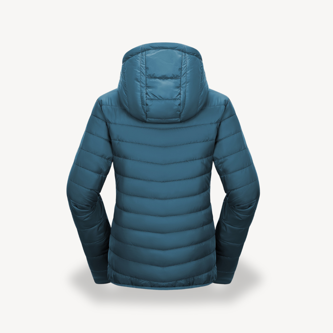 Drune | Damen Packable Puffer Jacke mit Kapuze