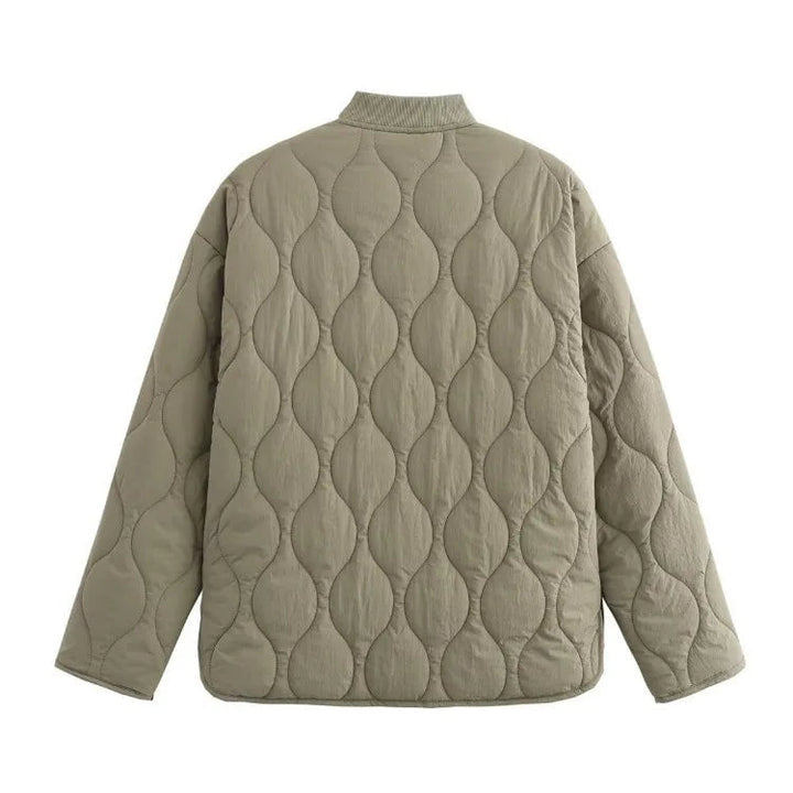 Drune | Jacke mit Leopardenfutter für Damen