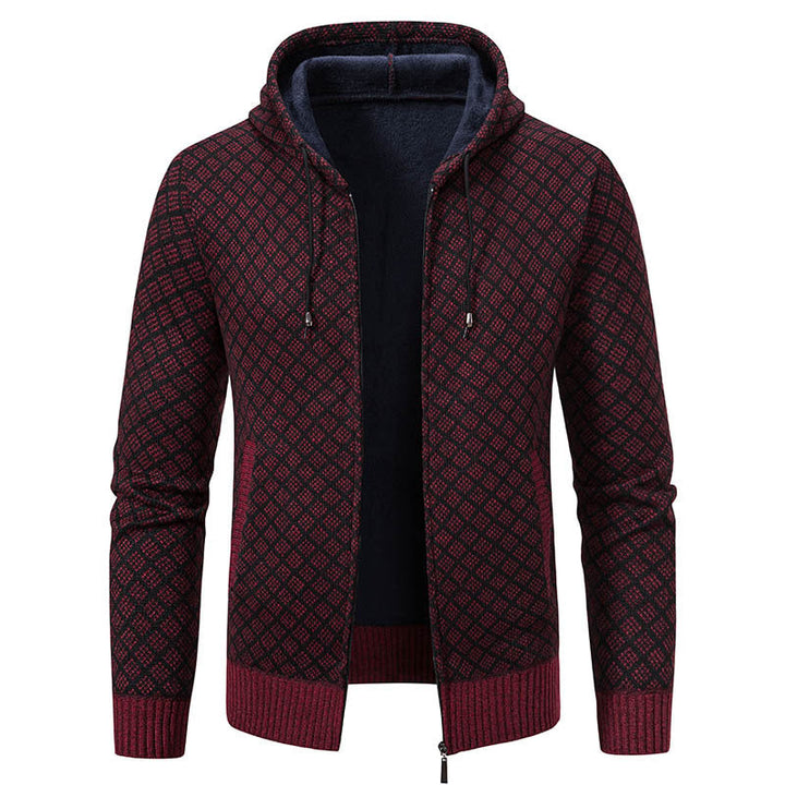 Drune | Elegante, schlanke Jacke mit Kapuze für Männer