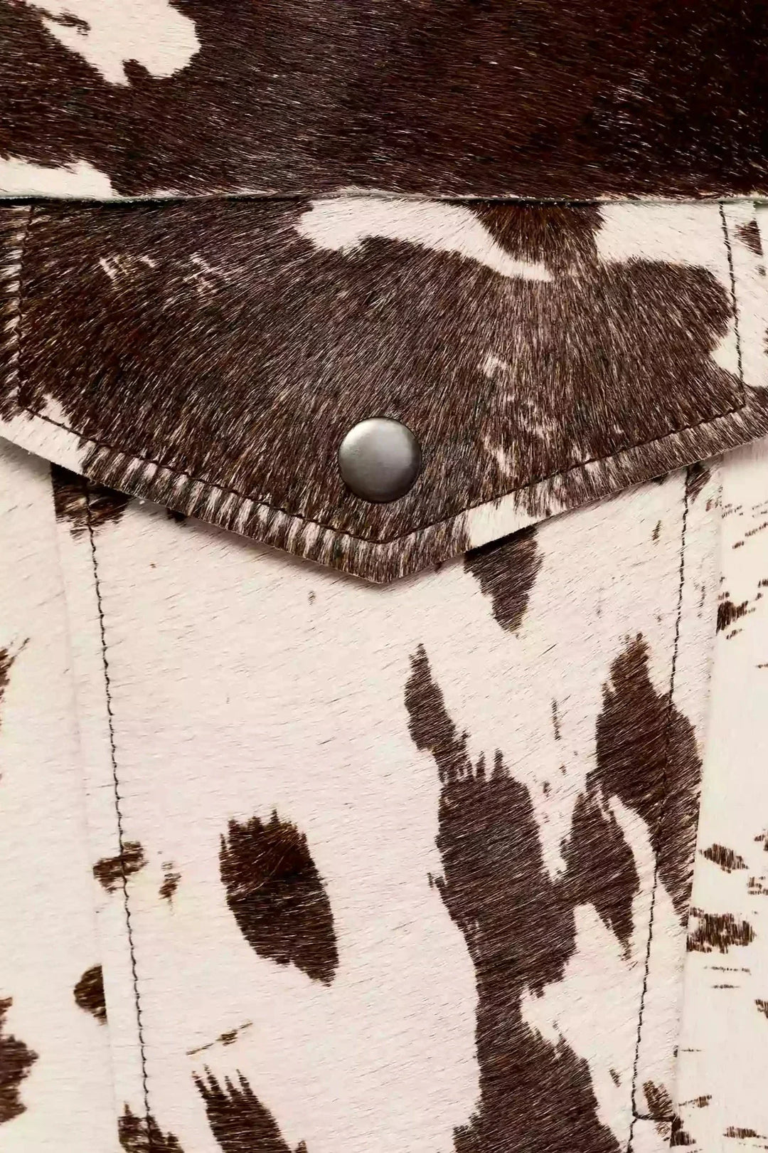 Drune | Print Faux-Fur Hemdenjacke