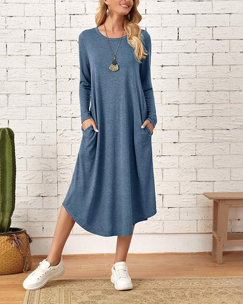Drune | Lockeres Kleid mit Taschen