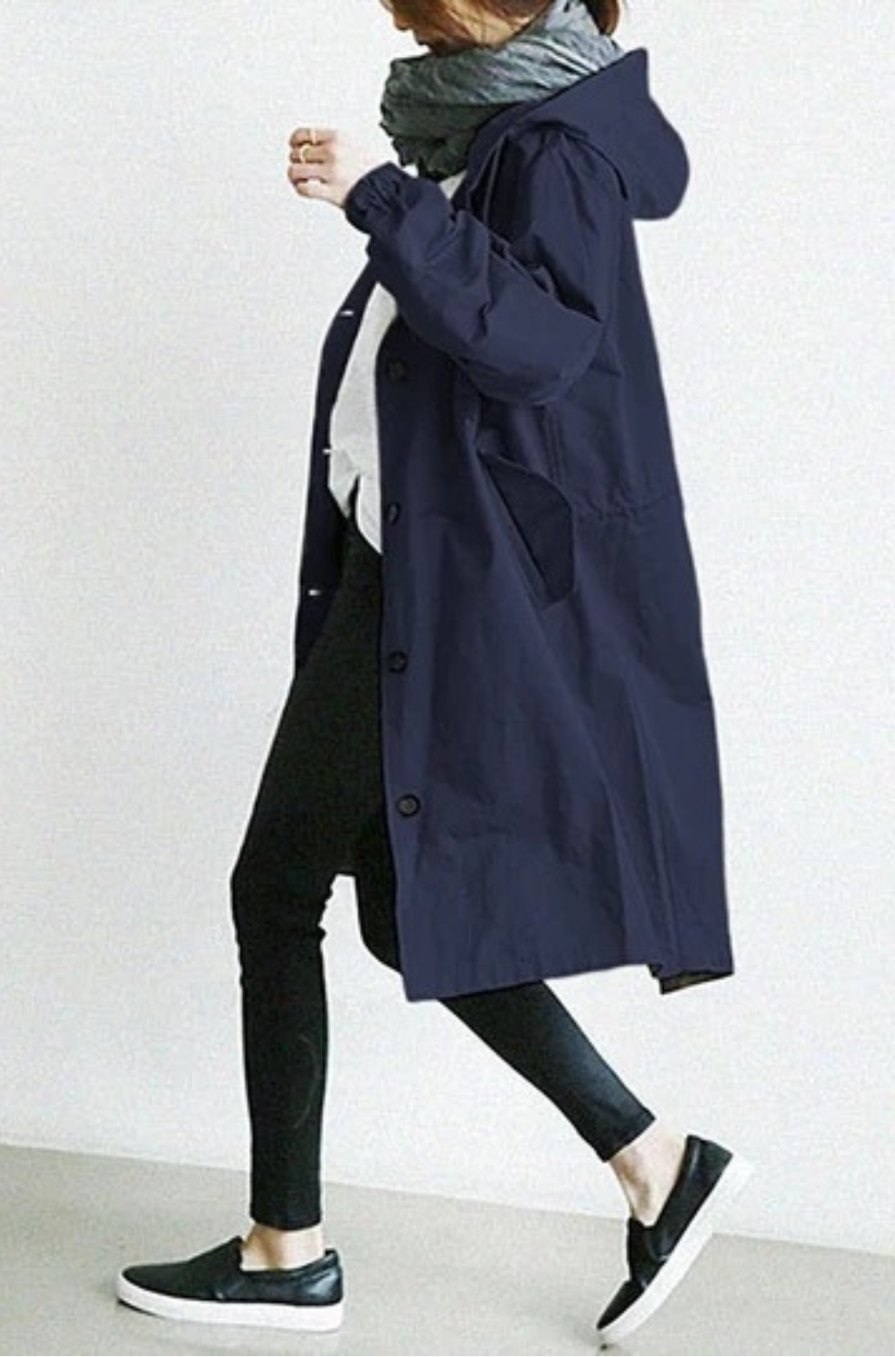 Drune | Trenchcoat Damen Wind und Wasserdicht