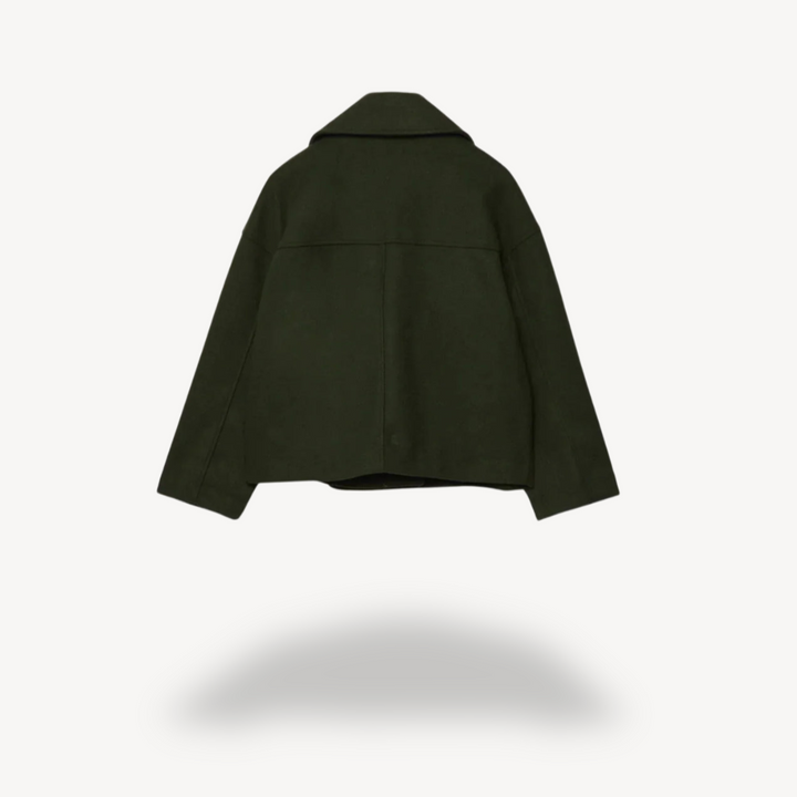 Drune | Kürzerer Woll-Peacoat für Frauen