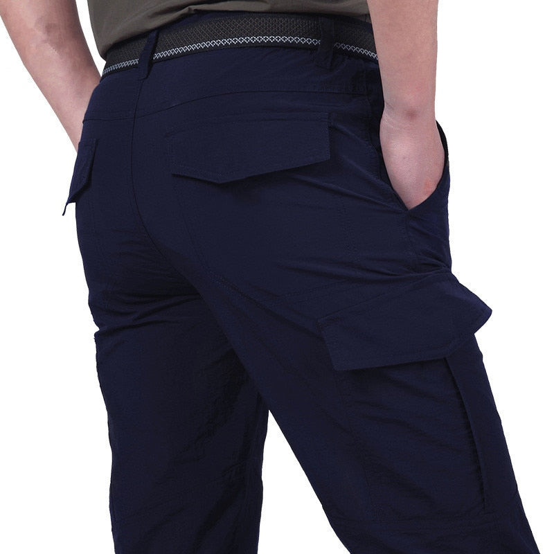 Drune | Funktionale und Stilvolle Herren Cargo Hose mit Praktischen Klappen Taschen