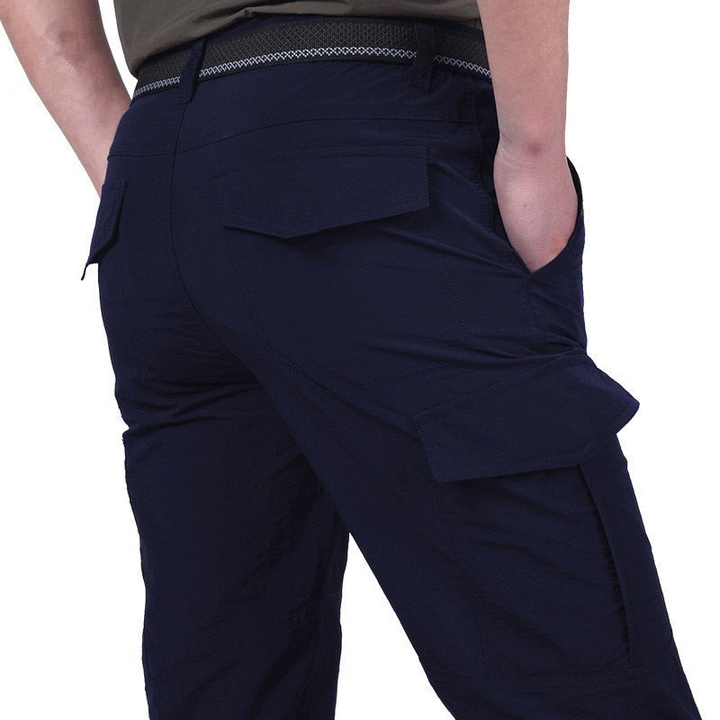 Drune | Funktionale und Stilvolle Herren Cargo Hose mit Praktischen Klappen Taschen