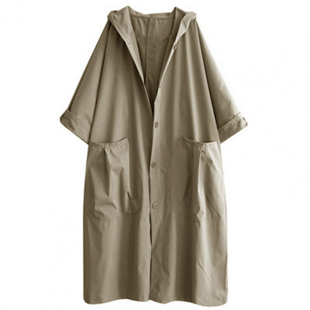 Drune | Trenchcoat Lang Für Frauen Warm