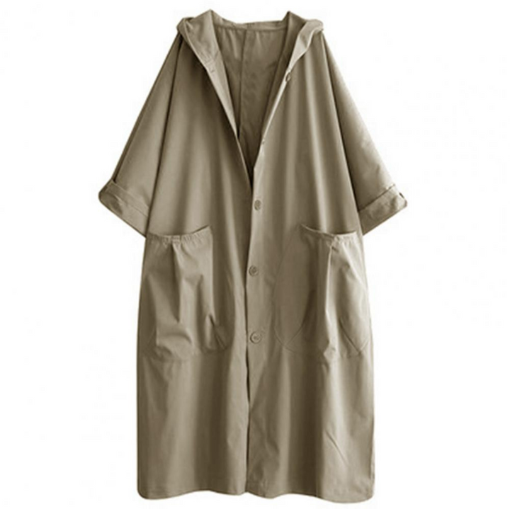 Drune | Trenchcoat Lang Für Frauen Warm
