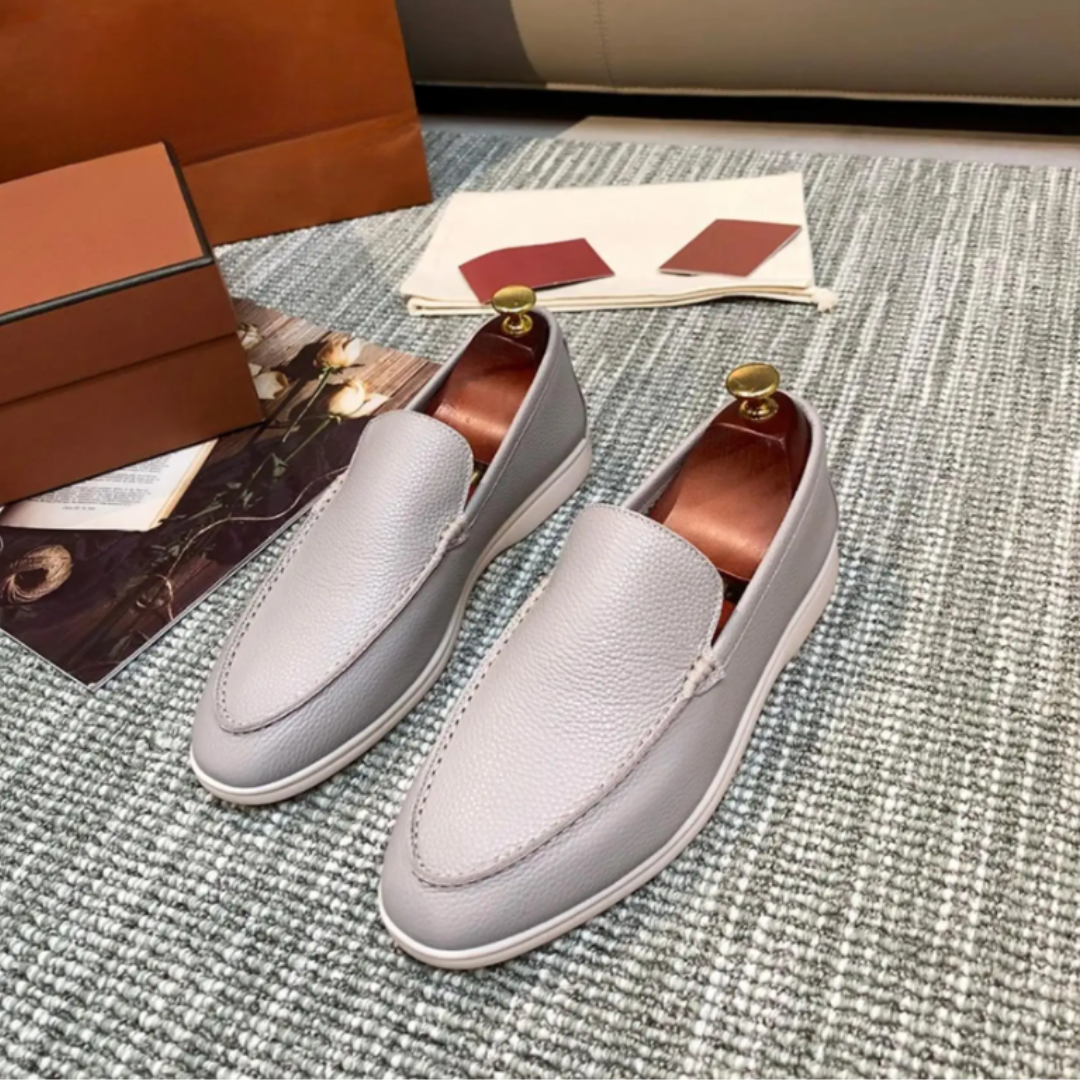 Drune | Herren Leder Slipper Aus Hochwertigem Rindsleder