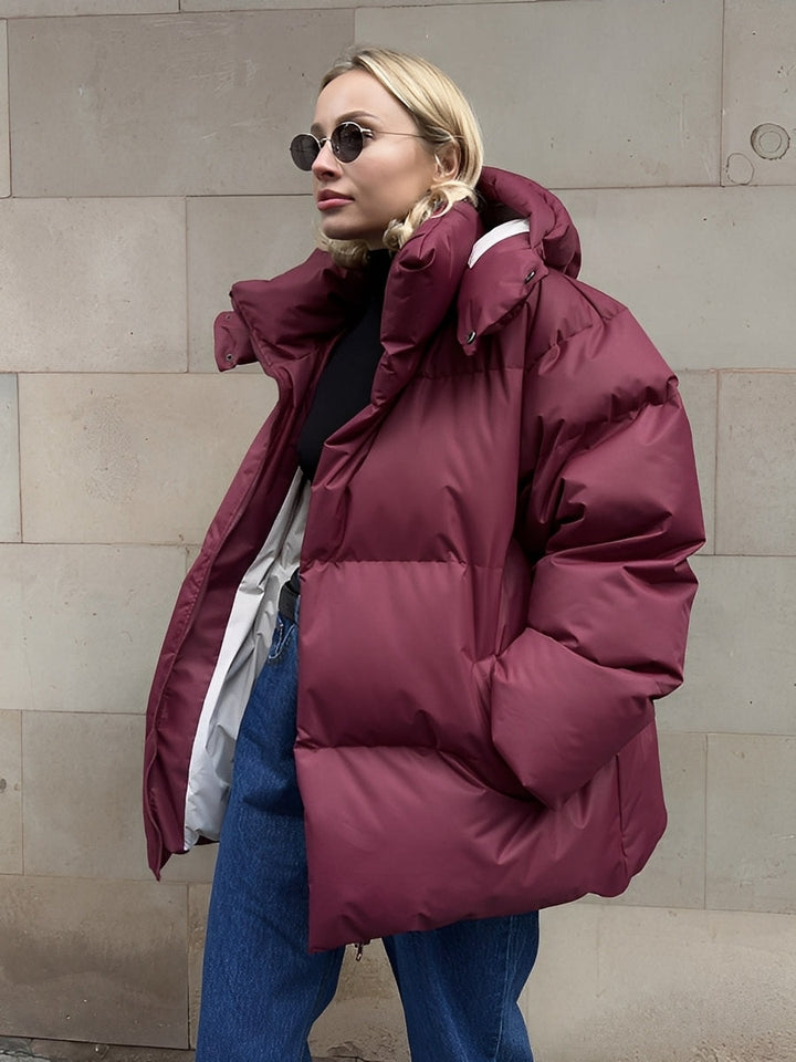 Drune | Warme, gepolsterte, lässige Jacke für Frauen
