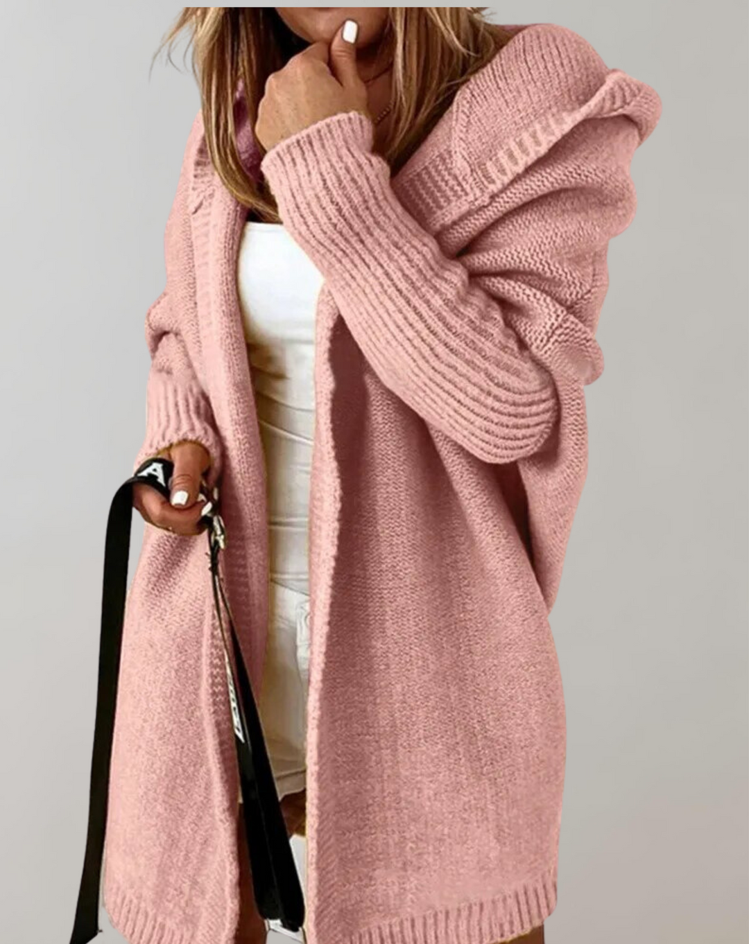 Drune | Pullover Lange Strickjacke