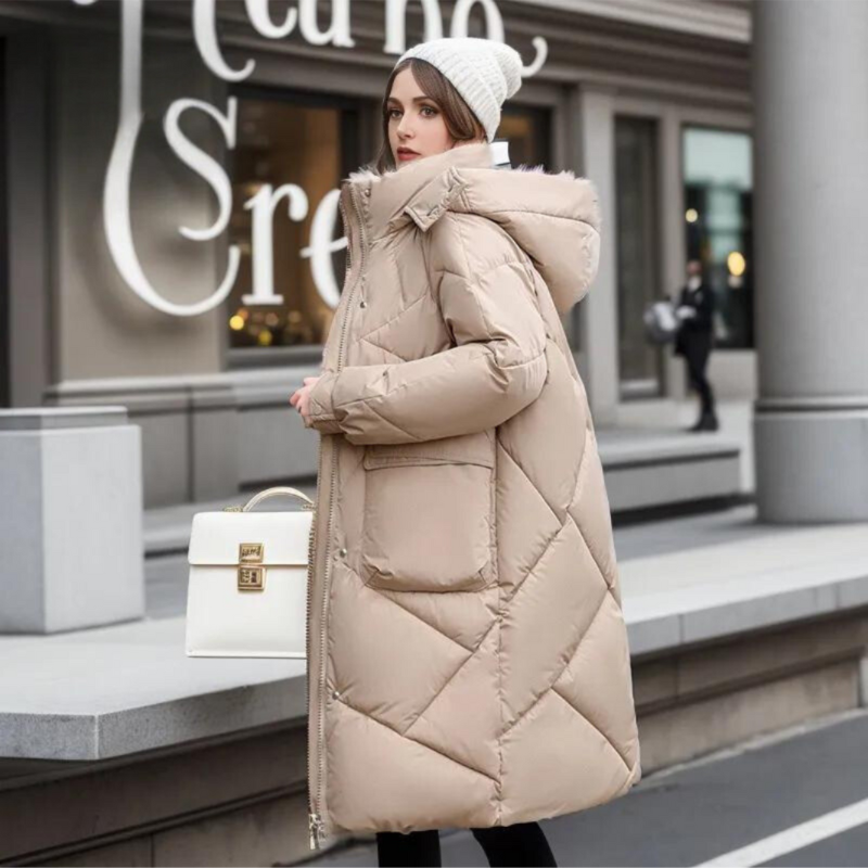 Drune | Lange Jacke Für Frauen Winter Warm