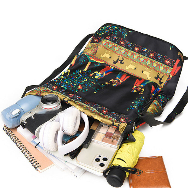 Drune Faltbarer Rucksack | Großer Wasserdichter Rucksack zum Zusammenfalten mit Kordelzug