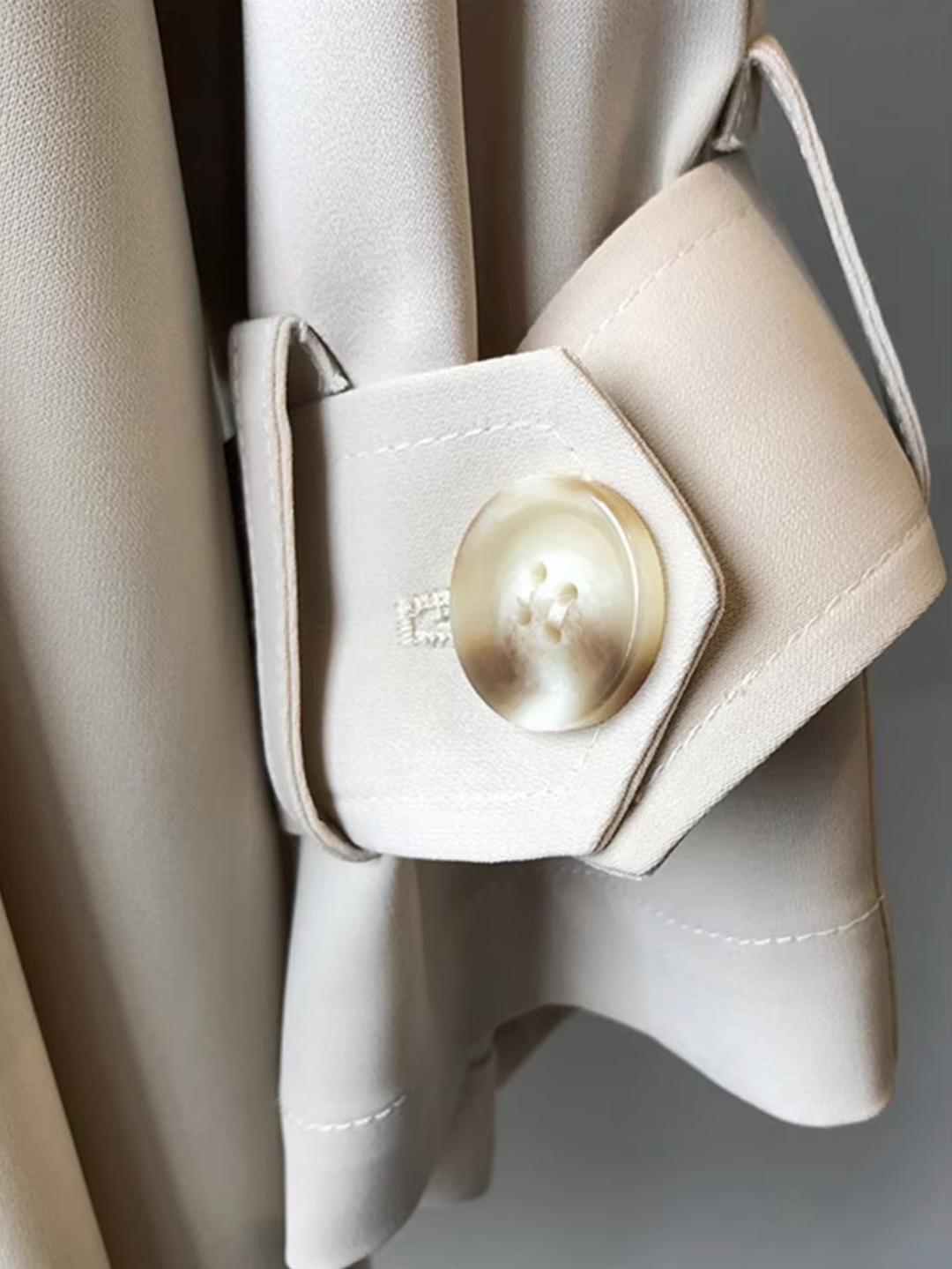 Drune | Damen Langer Wasserdichter Trenchcoat Lässig