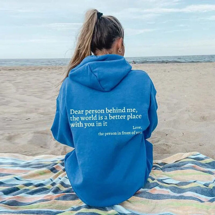 Drune | Warmth Pullover mit Buchstabenaufdruck