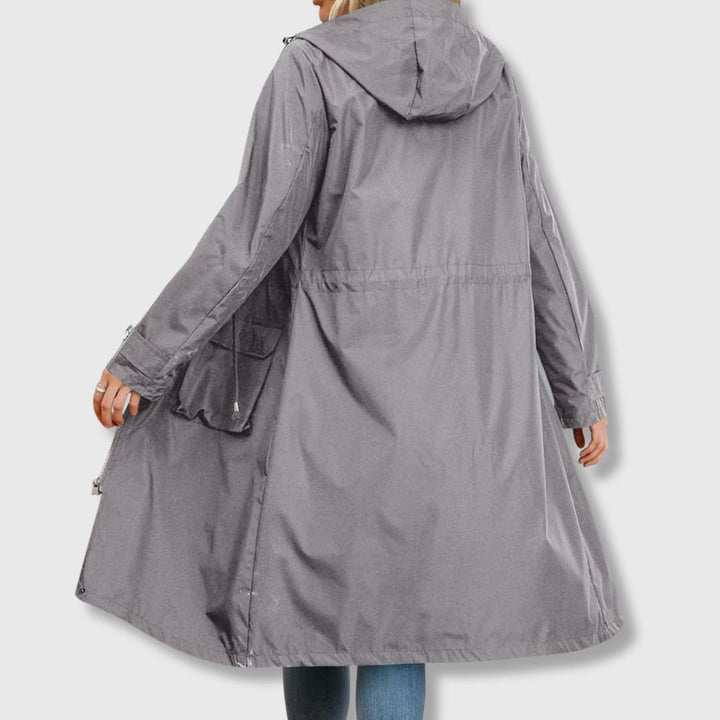 Drune | Lange Alltagsjacke mit Kapuze