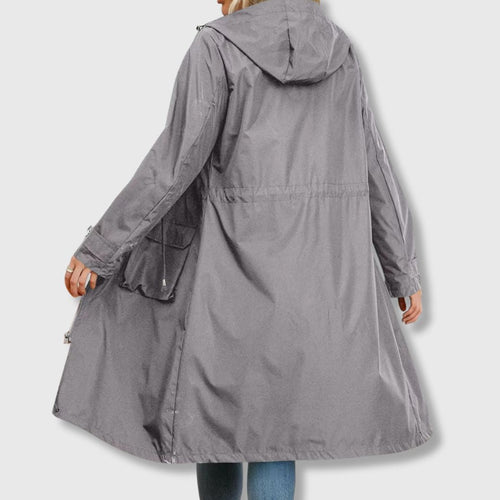 Drune | Lange Alltagsjacke mit Kapuze