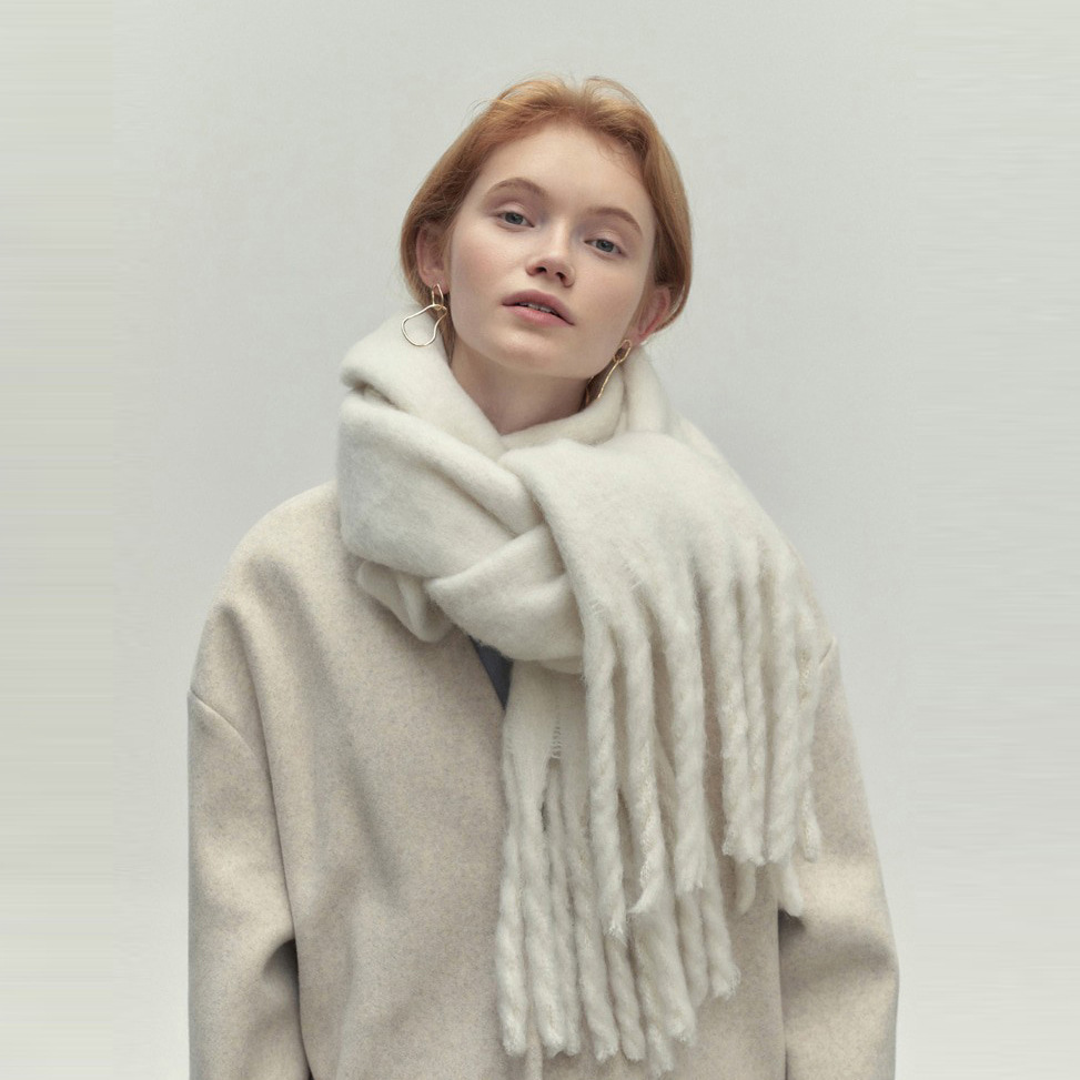 Drune | Schal - luxuriöser weicher Damen Winterwrap