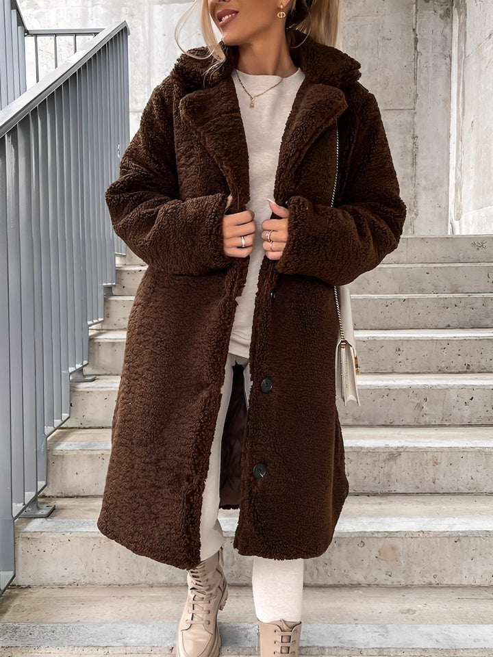 Drune | Modische, warme Damen-Fleecejacke