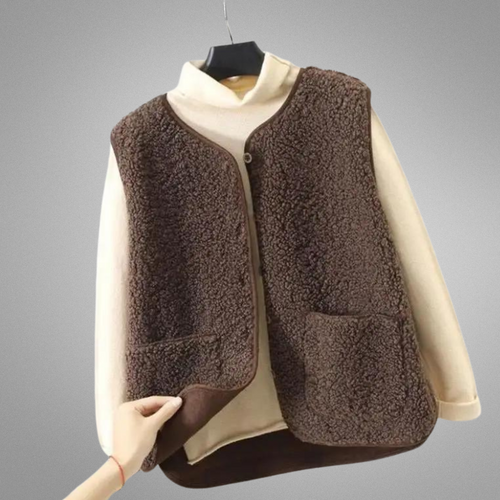 Drune | Trendy Fleece-Winterjacke für Frauen