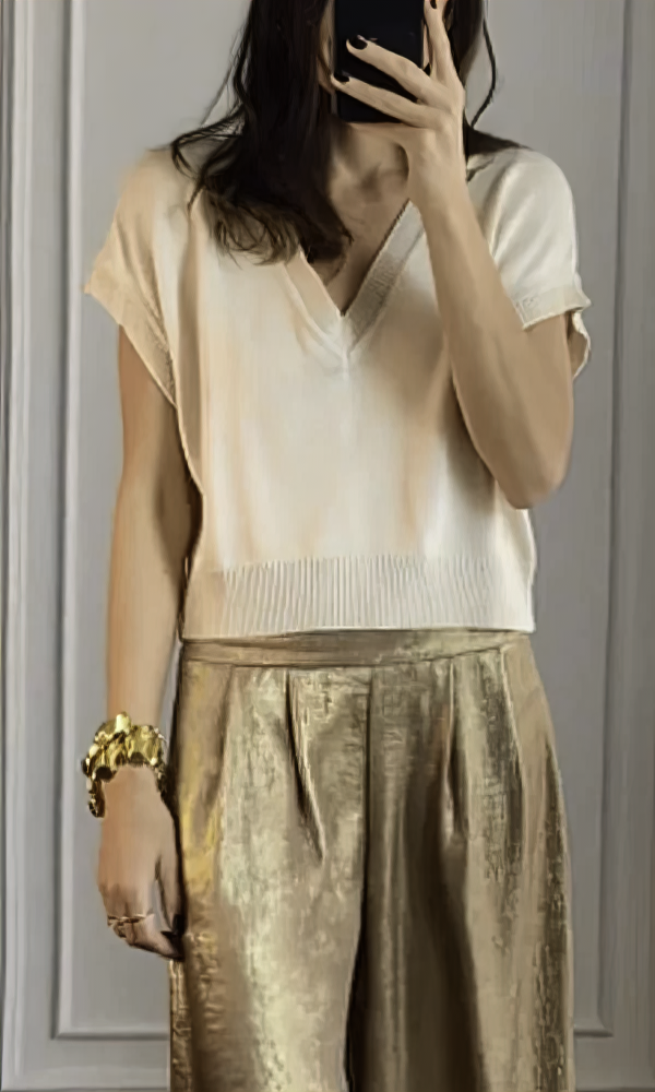Damen Top- und Hosen-Set mit Bequemem Schnitt & Stylischem Design | Drune