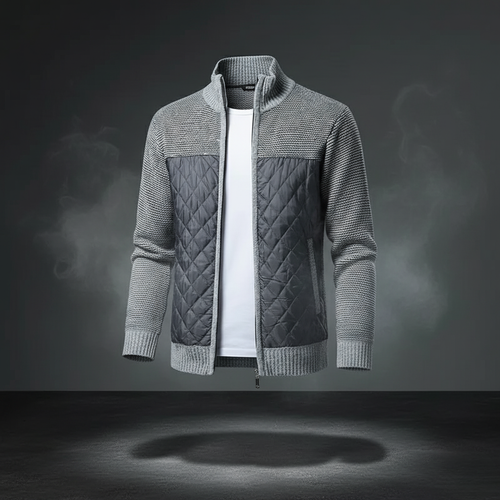 Drune | Gepolsterte gestrickte Herrenjacke