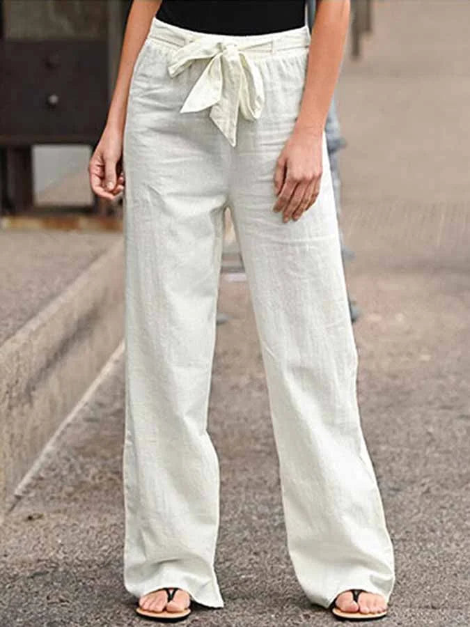 Drune | Lässige Damen Leinenhose Für Stilvolle Leichtigkeit