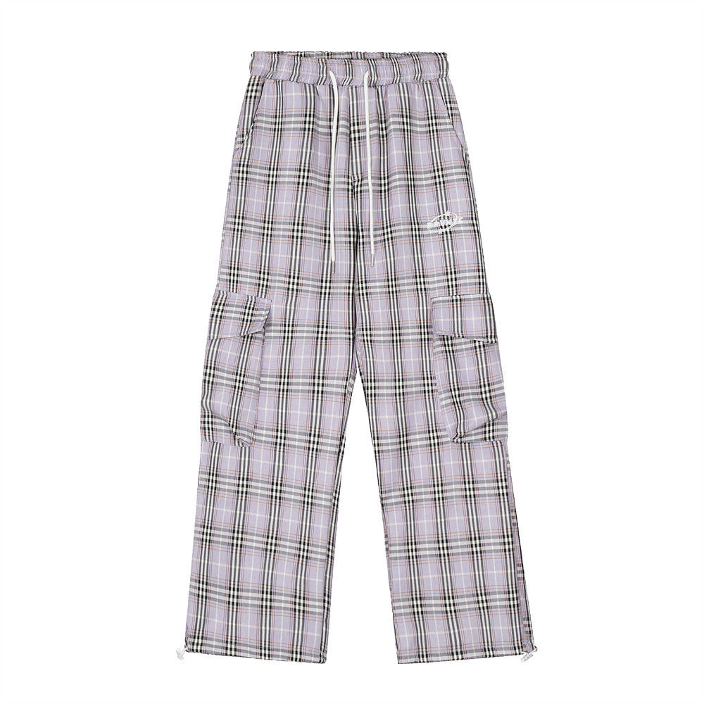 Drune | Herren karierte Hose
